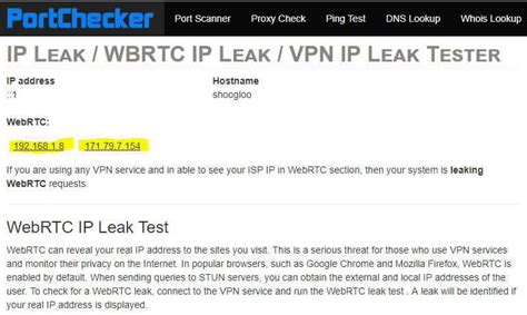 fake ip leak|IPleak.com